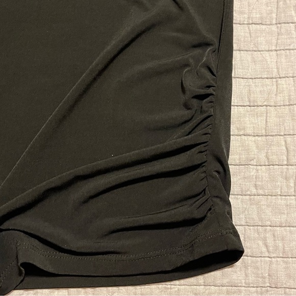 Torrid Black Studio Knit Choker Neck Top Size 0 Large 12 - Picture 8 of 14